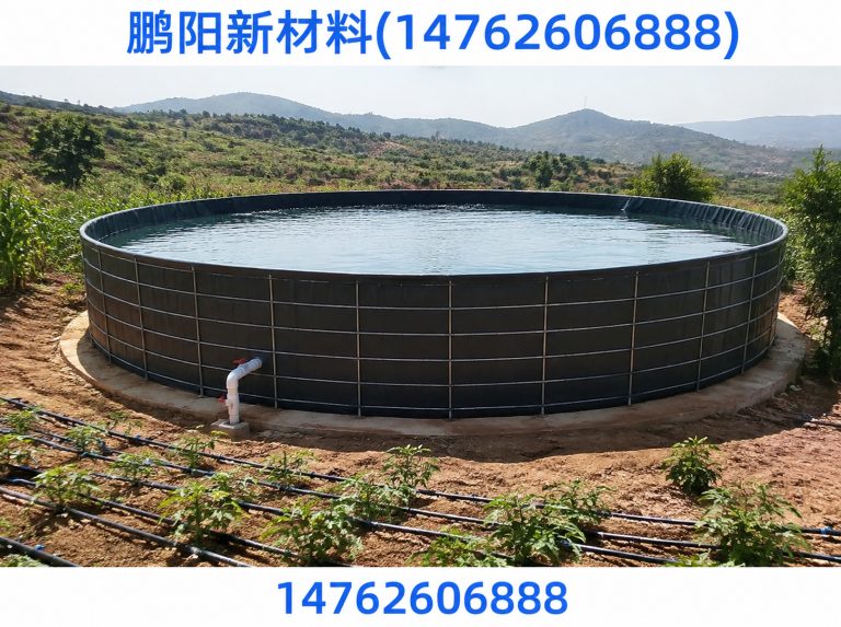 宿城区镀锌板帆布蓄水池展示图